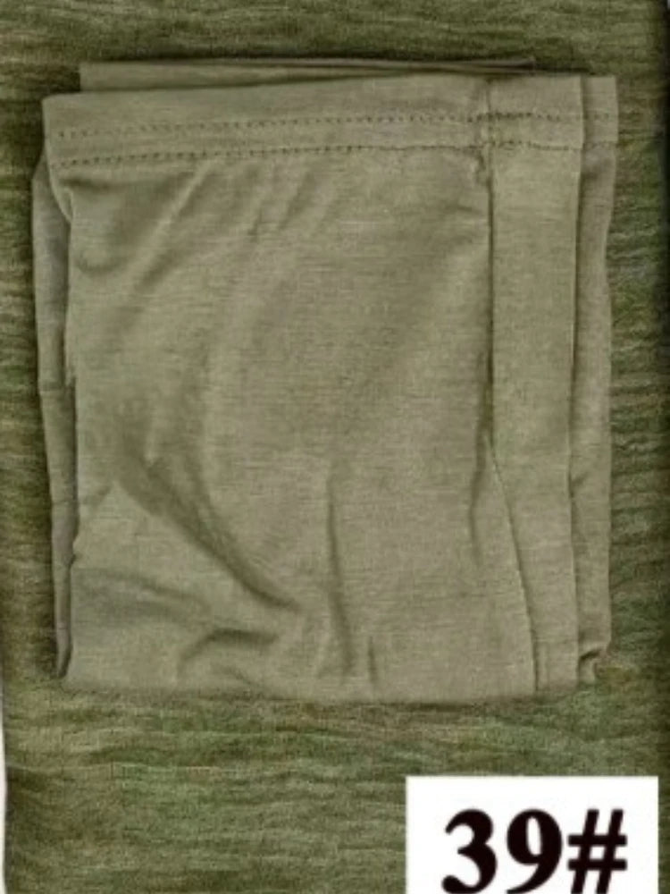 Rayon Cotton Hijab with Inner Cap Set Premium Wrinkle Scarf Headscarf Shawl Dirty Dyed Vintage Soft Muslim Turban Hijabs Women