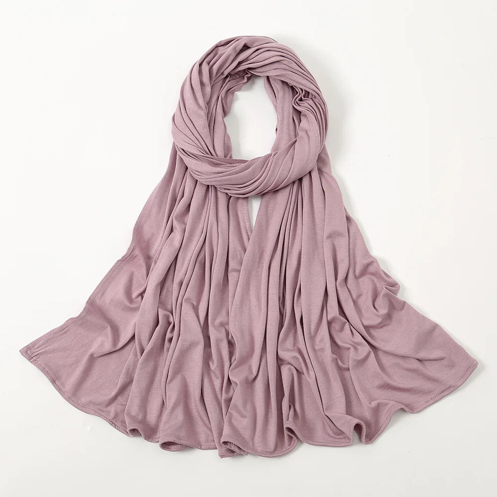 Premium Jersey Hijab Scarf For Muslim Women Turban Femme Africaine Hijabs For Woman Head Wrap Hoofddoek Headscarf Ramadan