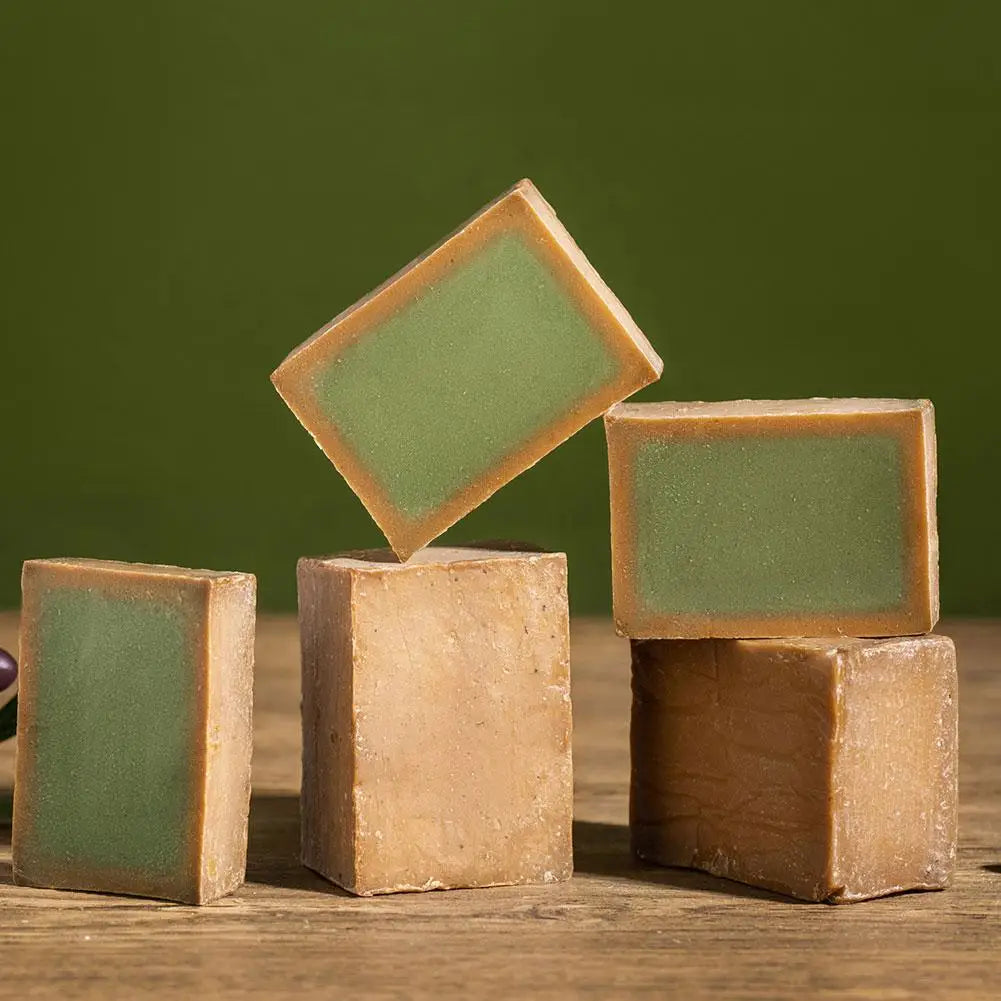 Pure Organic Olive Oil Soap Natural Handmade Soap With Laurel Oil Cleansing, Moisturizing, Nourishing Skin,Refreshing Body Care