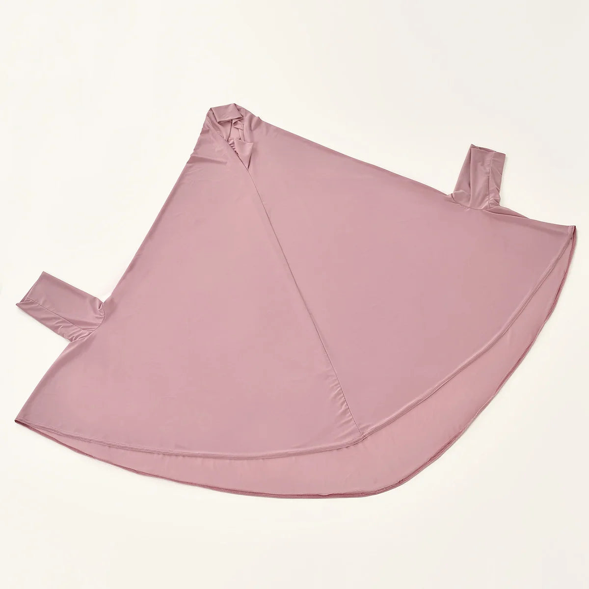 Muslim Abayas with Sleeve Women Hijab Long Shawl Full Cover Solid Color Prayer Clothing Premium Cotton Hemp Plain Hijabs