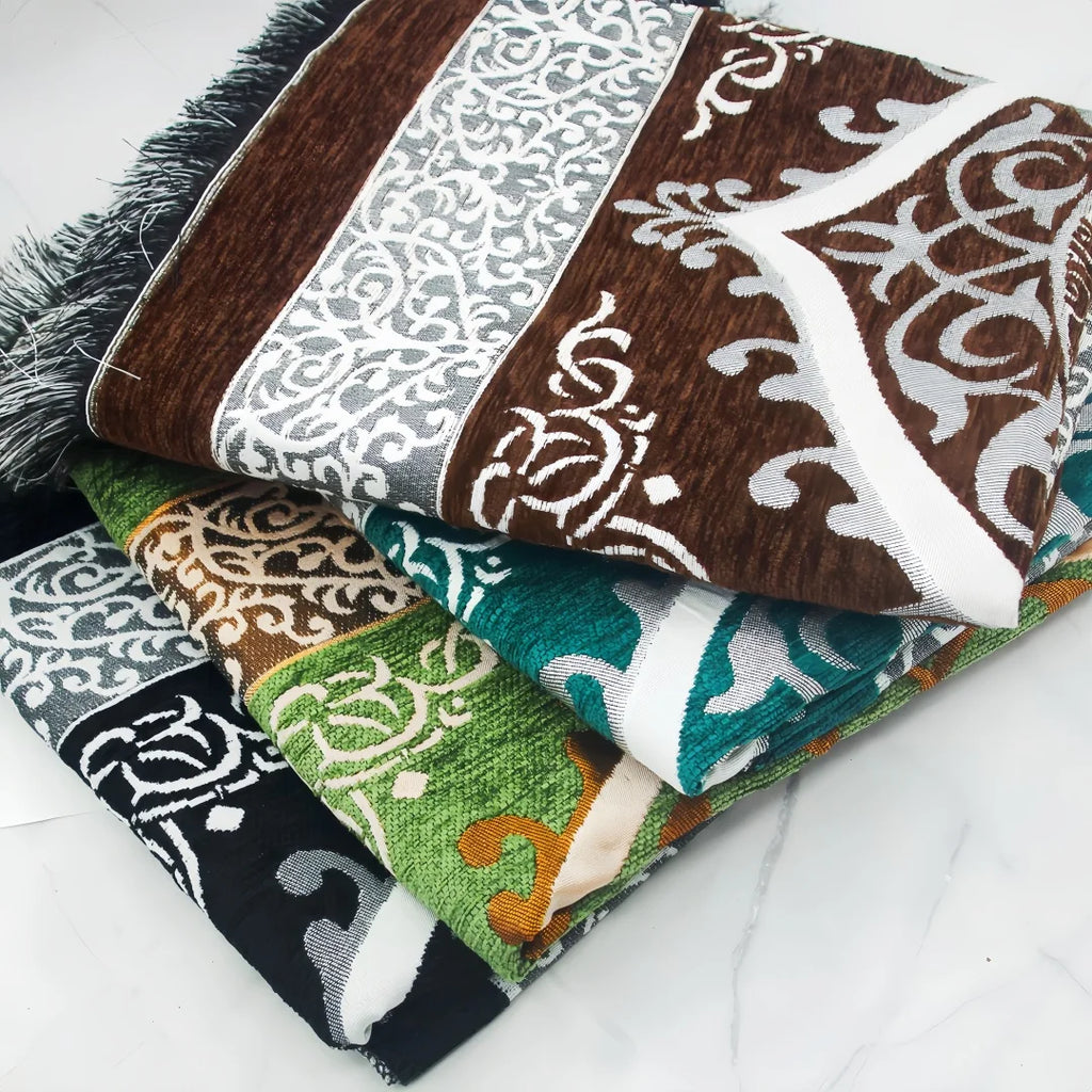 Muslim Prayer Rug Islamic Turkish Prayer Rugs Prayer Mat for Women and Men Great Ramadan Gifts Islam Carpet Portable Muslims Mat