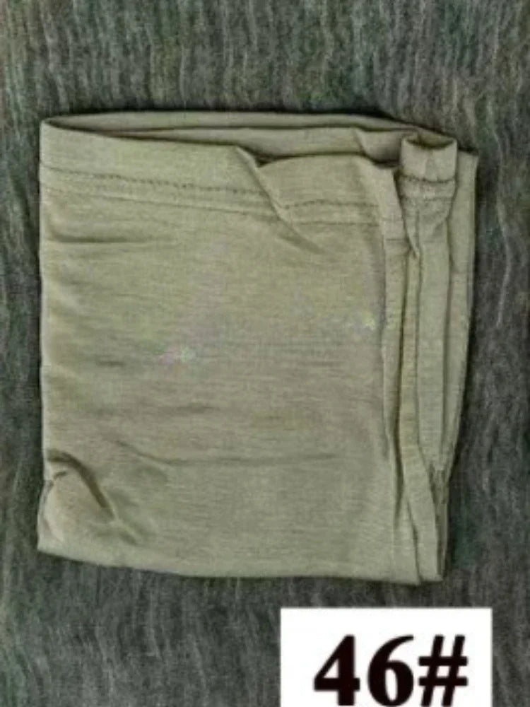 Rayon Cotton Hijab with Inner Cap Set Premium Wrinkle Scarf Headscarf Shawl Dirty Dyed Vintage Soft Muslim Turban Hijabs Women