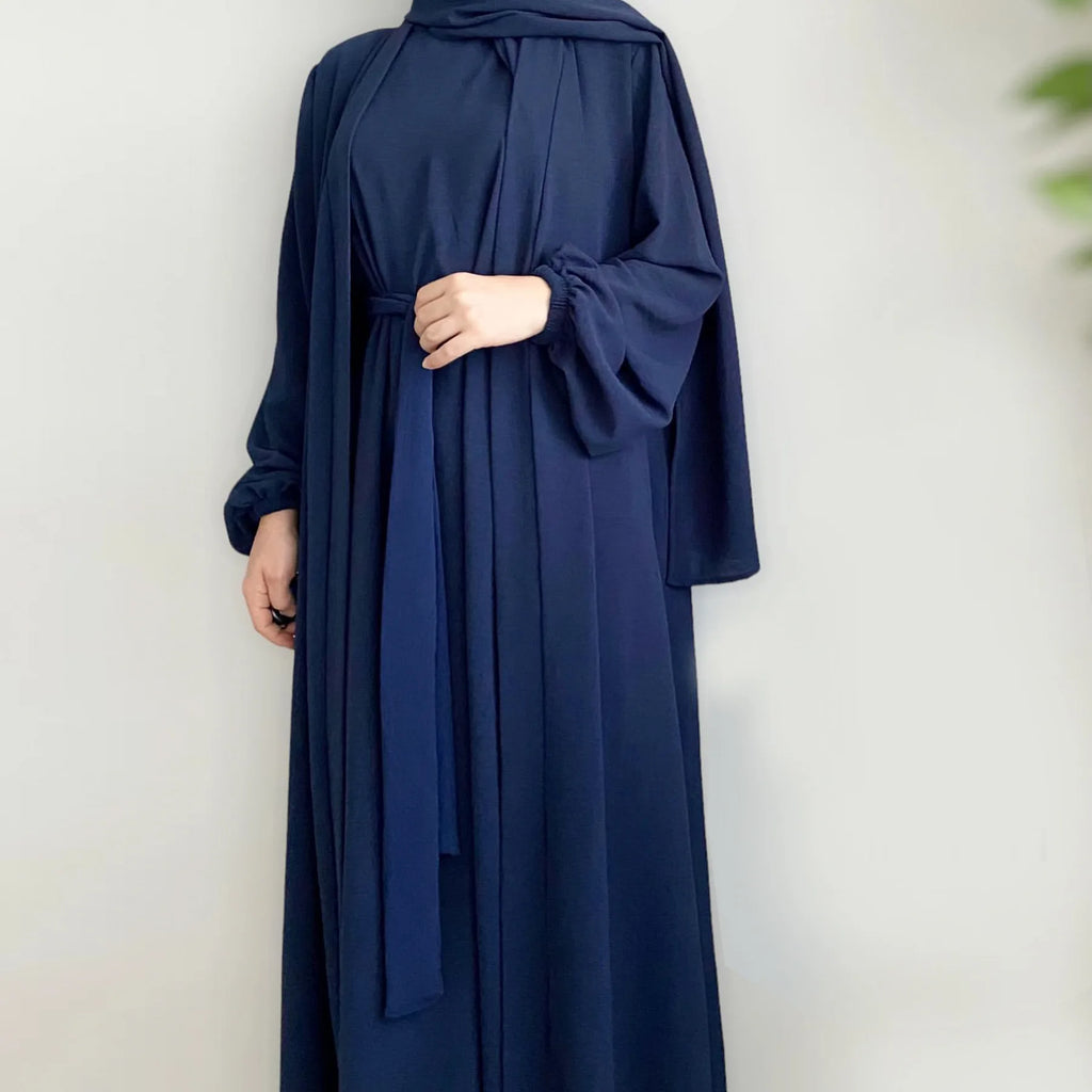 New Muslim Sets for Women Ramadan Prayer Dress Modest Dresses Eid Dubai Abaya Female Islam Clothing Elegant Party Clothes