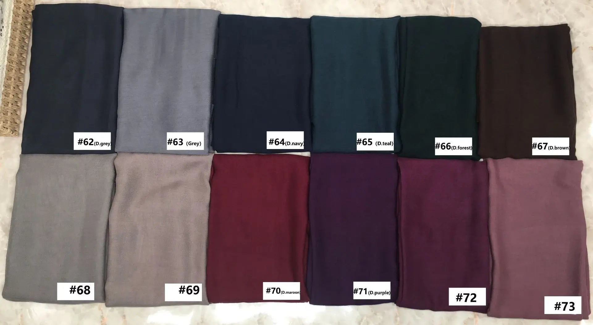 colors Modal Hijab Scarf Rayon Cotton Hijabs for Women Plain Shawls Scarf Muslim Fashion Headscarf Islamic Turban Headband