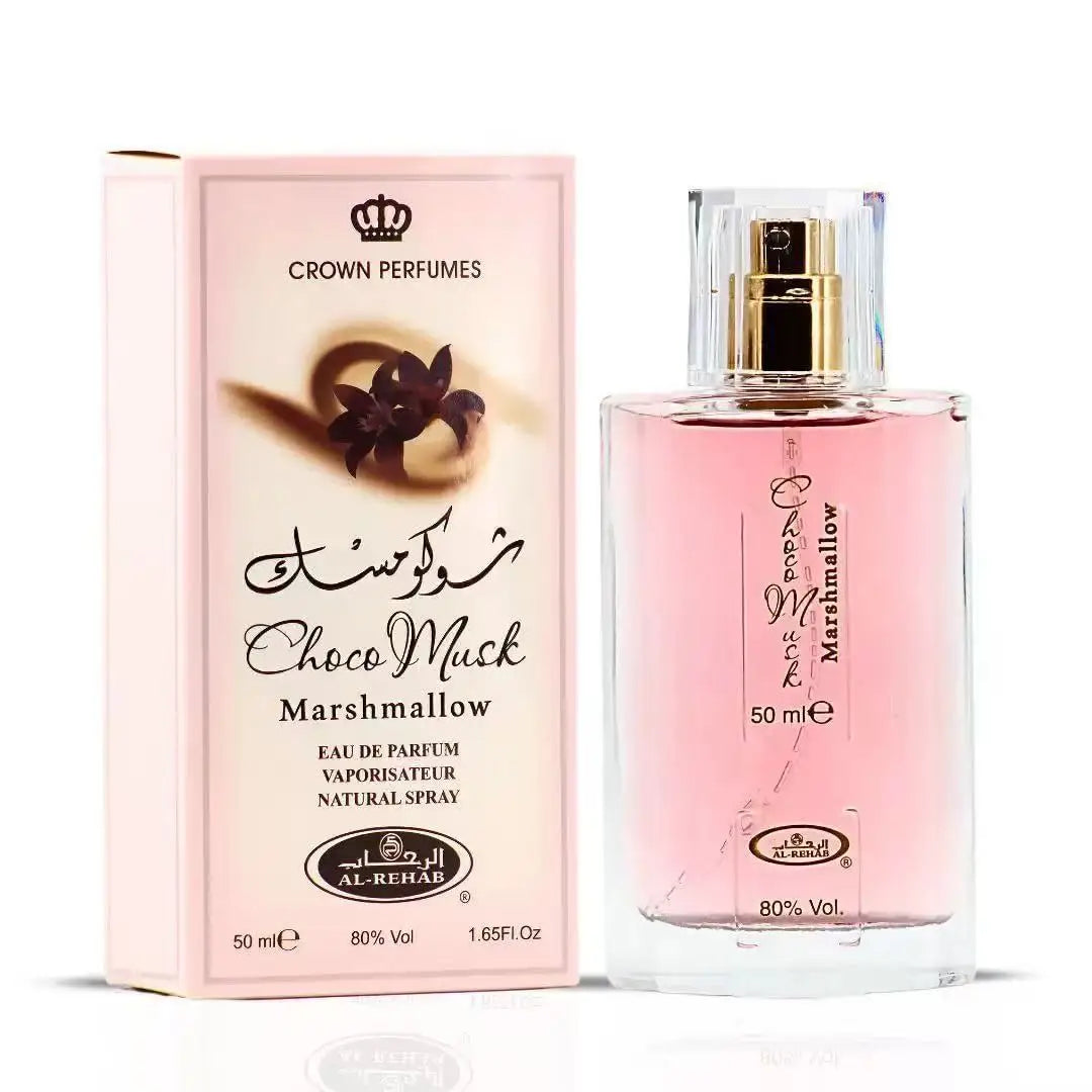 Choco Musk Luxury Unisex Perfume Saudi Fragrance For Man Woman Rose And Vanilla Notes Fragrance Arabian Dubai Cologne Perfume