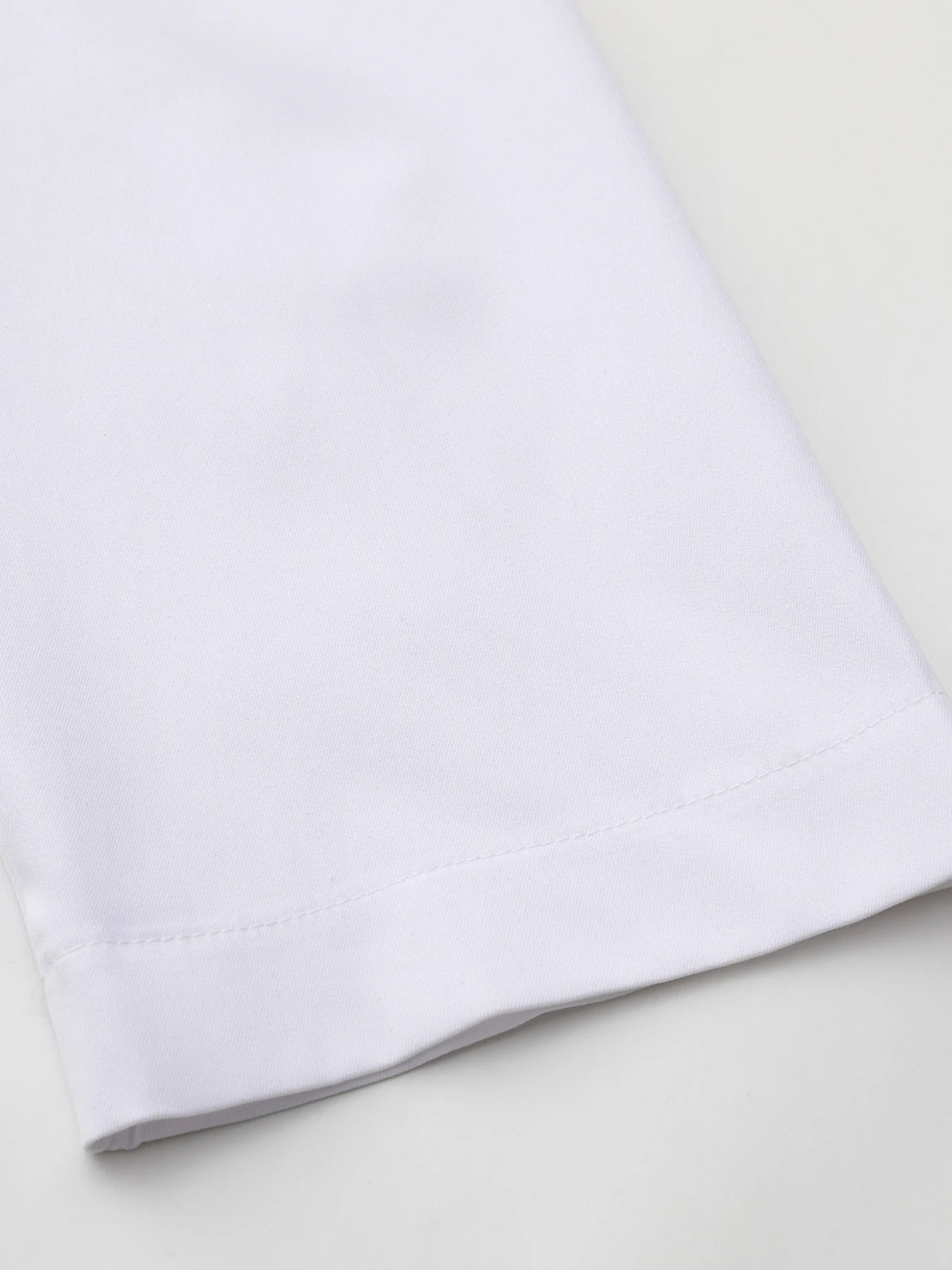 Muslim Men's Solid Color Hooded Zipper Thobe Long-Sleeved White Simple Islamic Arabic Ethnic Style Robe for Adult Party