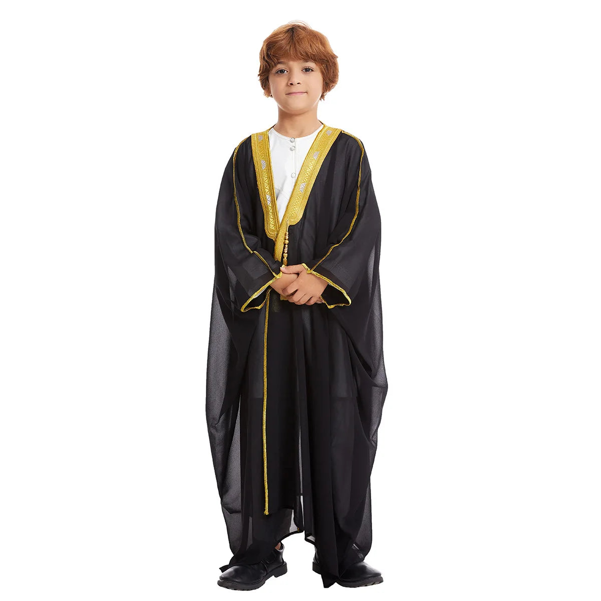 Eid Muslim Boys Jubba Thobe Children Open Abaya Prayer Kaftan Ramadan Morocco Jubba Modest Islamic Dubai Saudi Abayas Thobe
