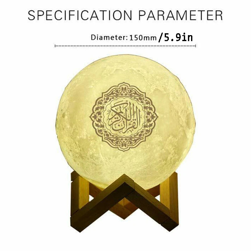 Quran Azan Muslim Koran Bright Bluetooth Speaker Portable Night Light Holy Lamp Sound Box Music Wireless Caixa De Som Bocina Mp3