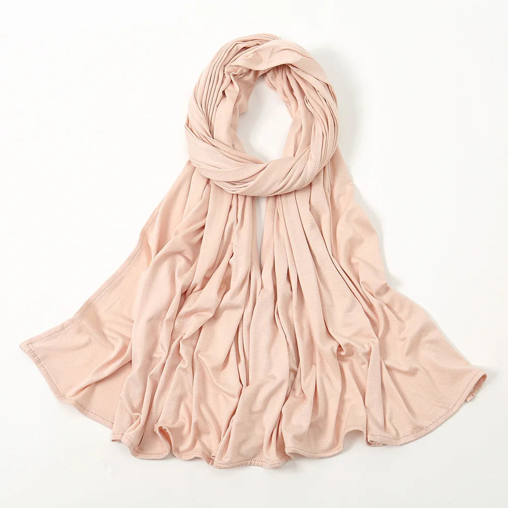 Premium Jersey Hijab Scarf For Muslim Women Turban Femme Africaine Hijabs For Woman Head Wrap Hoofddoek Headscarf Ramadan