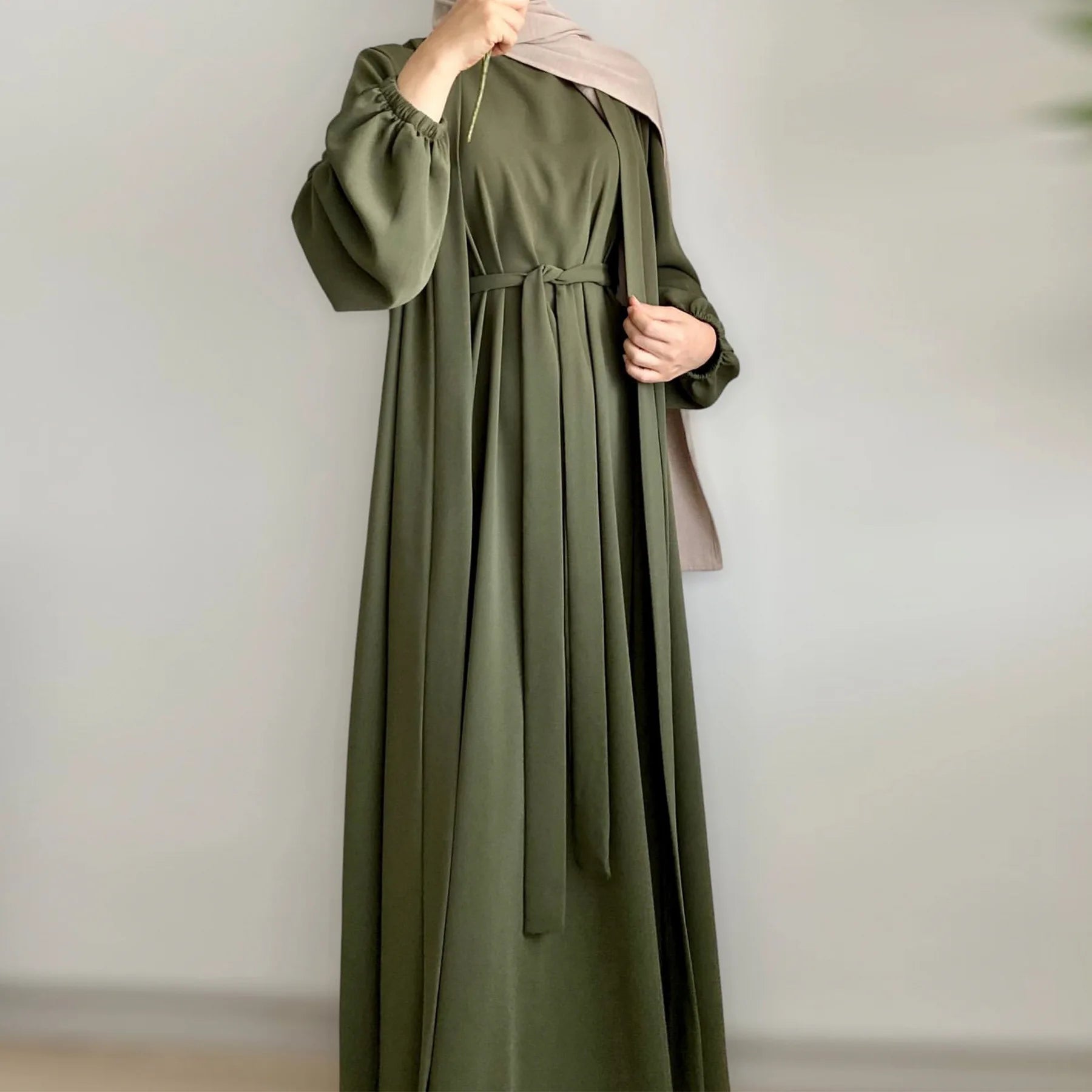 New Muslim Sets for Women Ramadan Prayer Dress Modest Dresses Eid Dubai Abaya Female Islam Clothing Elegant Party Clothes