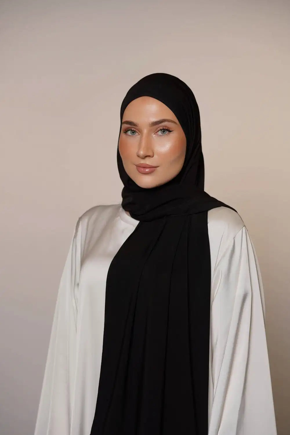 New Premium Jersey Line Hijab Bicolor Hijabs for Women Scarf Medina Silk Hijab Muslim Fashion Turban Femme Head Wrap for Women