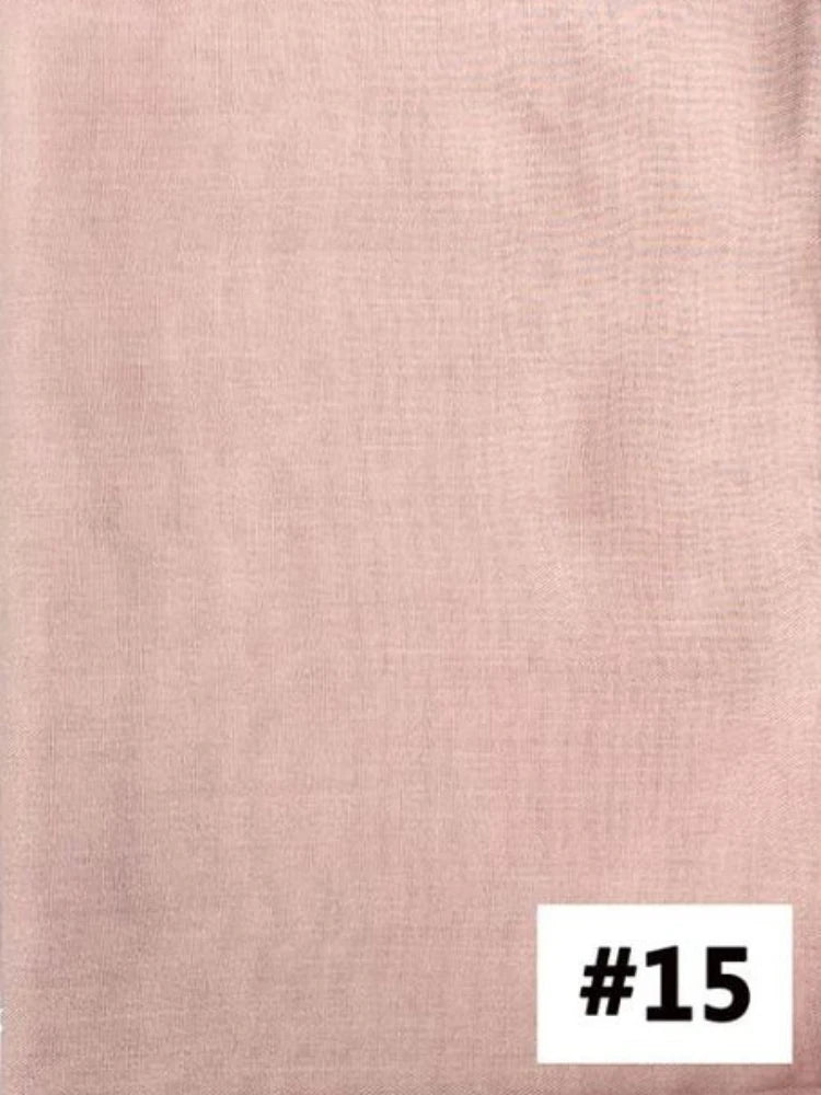 colors Modal Hijab Scarf Rayon Cotton Hijabs for Women Plain Shawls Scarf Muslim Fashion Headscarf Islamic Turban Headband