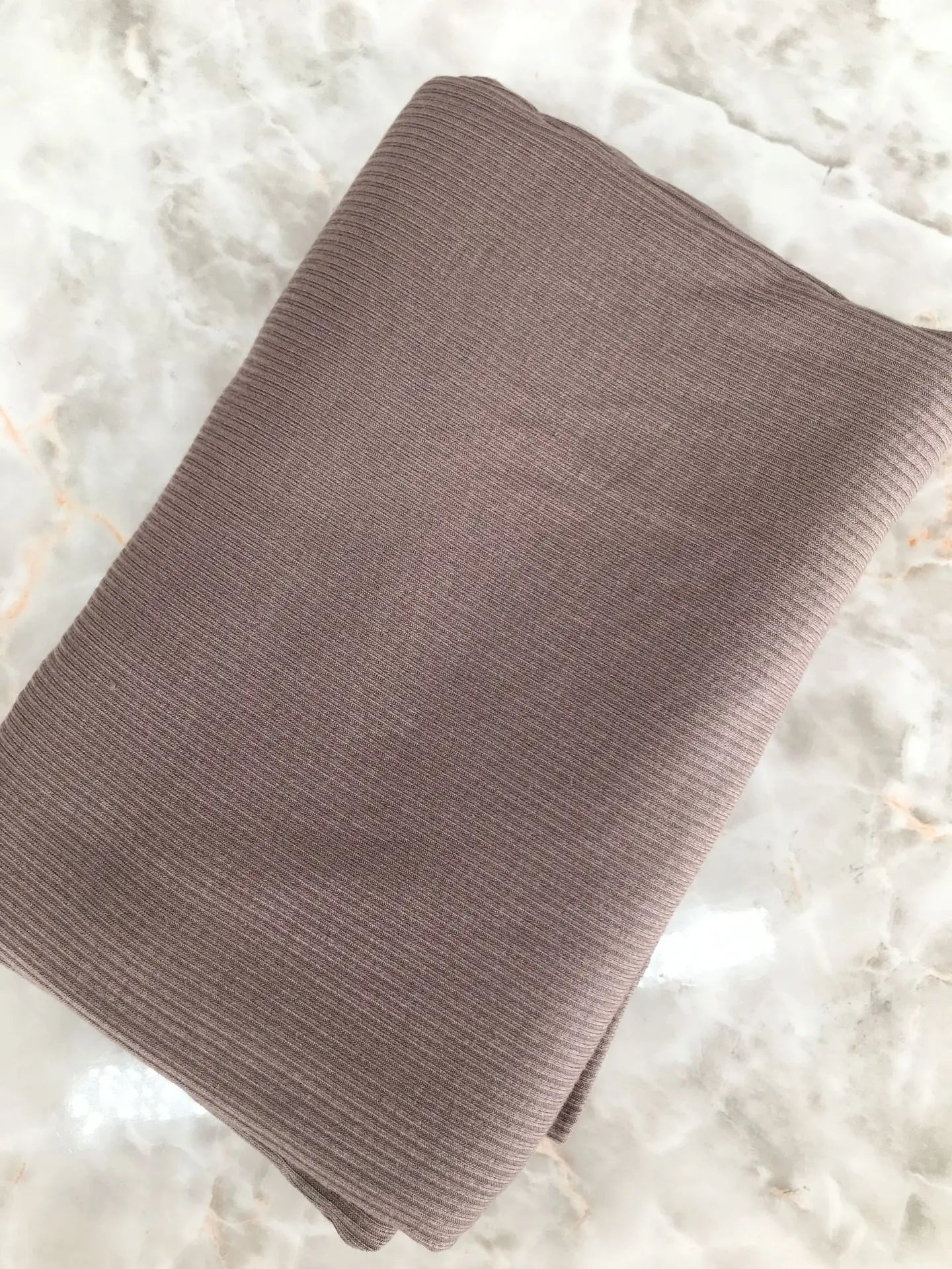 Premium Bamboo Ribbed Jersey Hijab Scarf for Women Elastic Breathable Thread Knitted Scarf Women Soft Striped Headscarf Bandana