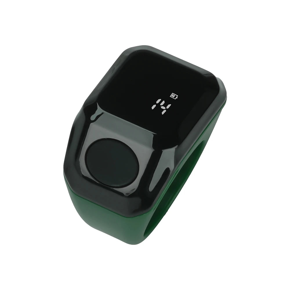 Smart Ring Counter Bluetooth APP Control OLED Display Silent Touch Type-C Rechargeable Muslims Zikr Ring Prayer Finger Counter