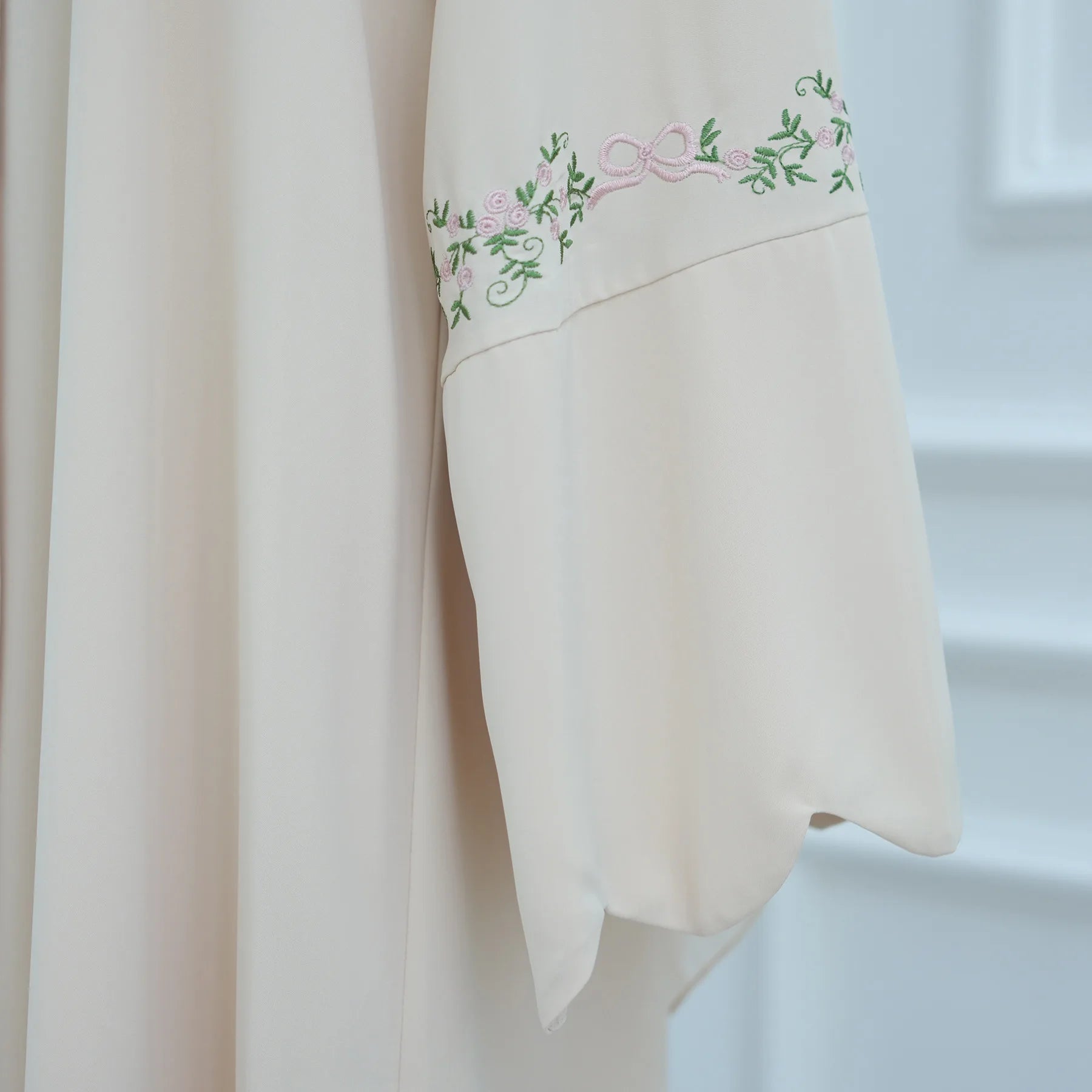 Embroidery Open Abaya and Hijab 2 Piece Set Muslim Dress Abayas for Women Dubai Luxury Islamic Clothing Kaftan Robe Ramadan Eid