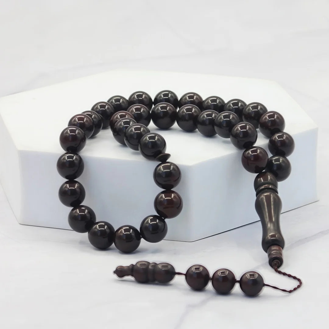 Kuka Prayer Beads 99 Muslim Kuka Prayer Beads Islamic Handheld Prayer Beads 33 Muslim Beads Bracelet with Tassel