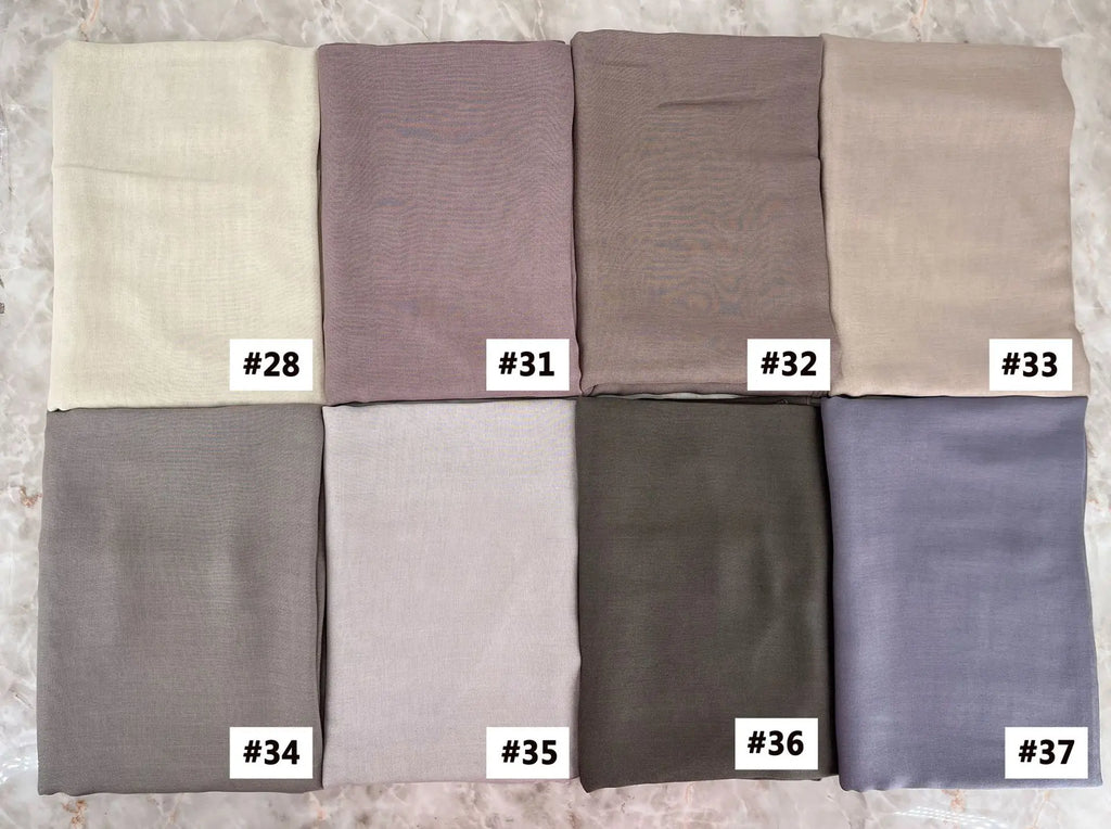 colors Modal Hijab Scarf Rayon Cotton Hijabs for Women Plain Shawls Scarf Muslim Fashion Headscarf Islamic Turban Headband