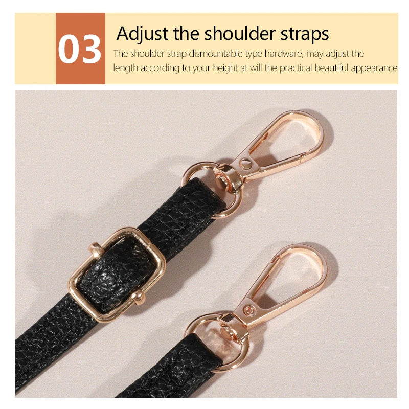 Women's Elegant PU Leather Clutch Wallet, Modern Kiss Lock & Zipper Design, Crossbody Bag With Adjustable Strap