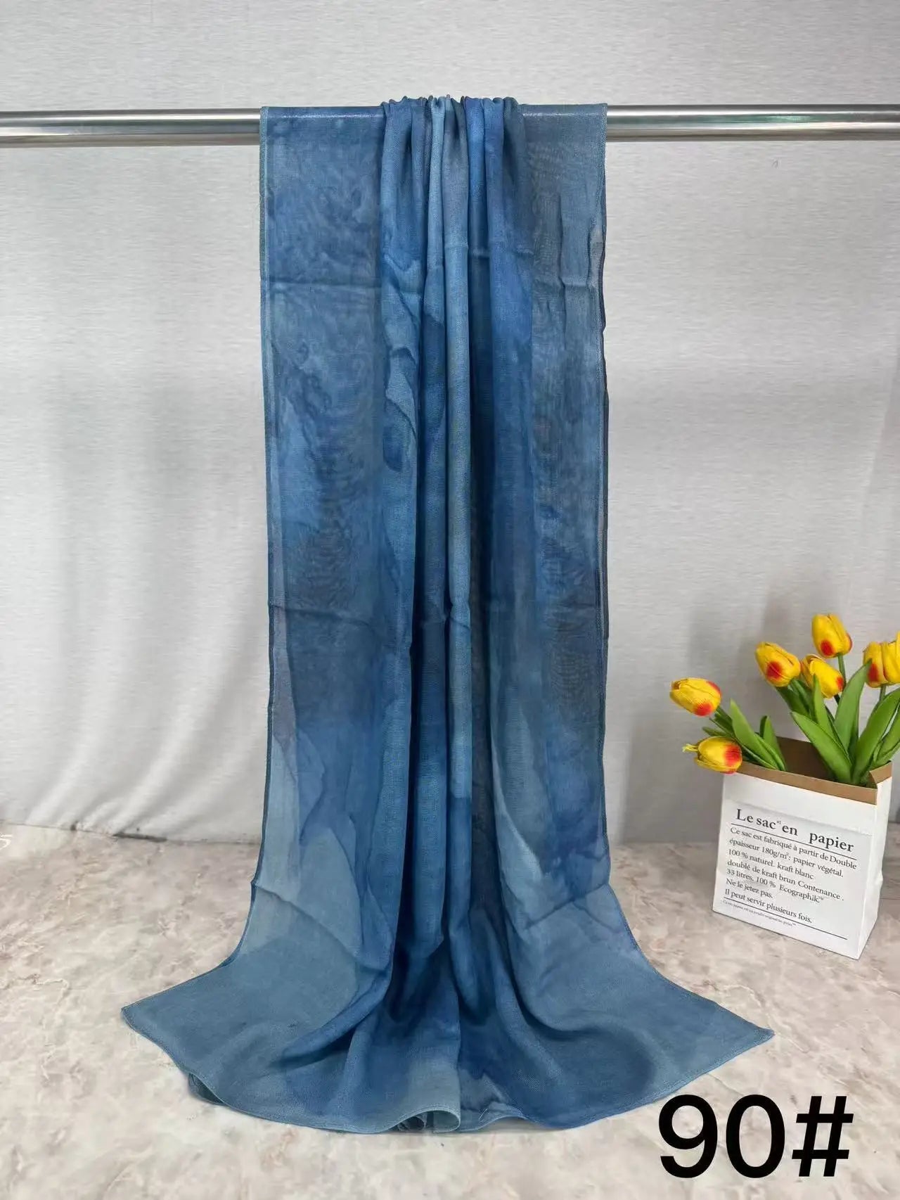 168colors Modal Print Hijab Scarf Premium Soft Breathable Muslim Fashion Headscarf Head Scarf Headwraps for Women Hijabs Turban