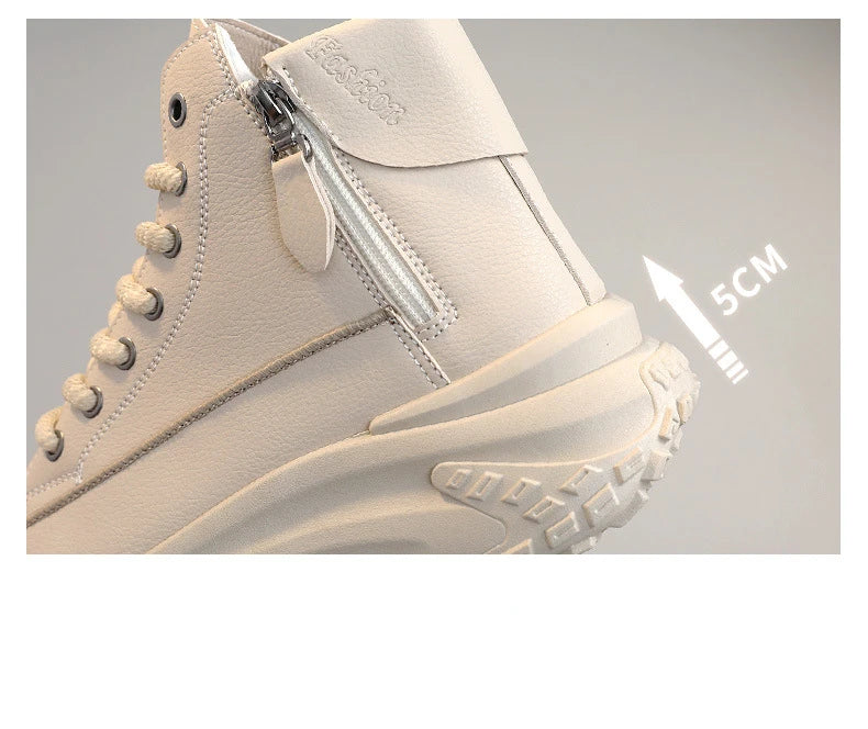 Women Sneakers Luxury Fashion High Top Women Boots Platform Casual Shoes Outdoor Running Shoes for Women Tenis De Mujer