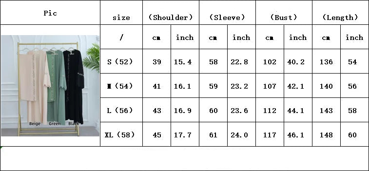 Embroidery Open Abaya and Hijab 2 Piece Set Muslim Dress Abayas for Women Dubai Luxury Islamic Clothing Kaftan Robe Ramadan Eid