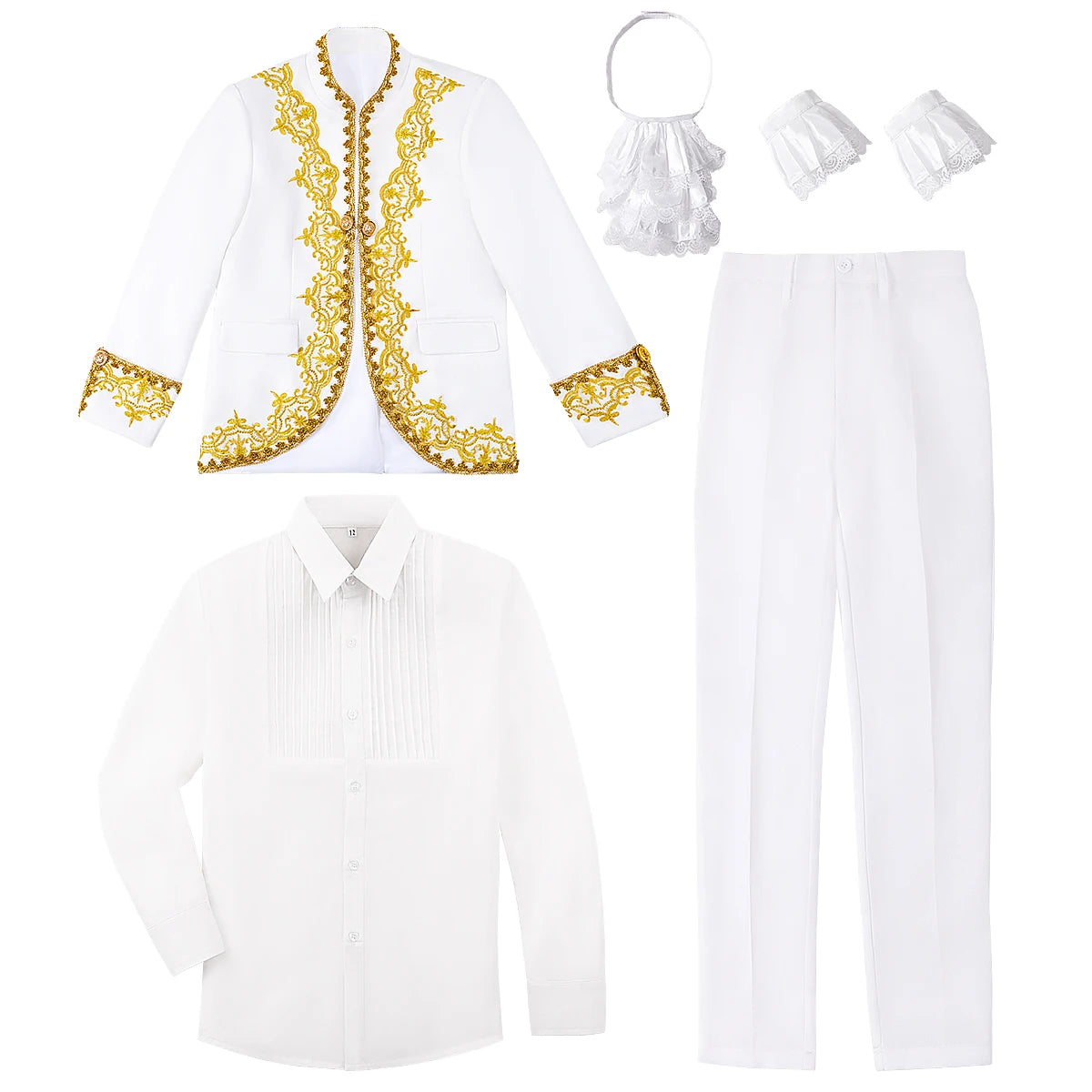 Boys Suit kids Prince Costume Halloween Carnival Outfit Teenager Wedding Photography Graduation Prom Birthday Party Gift Tuxedo