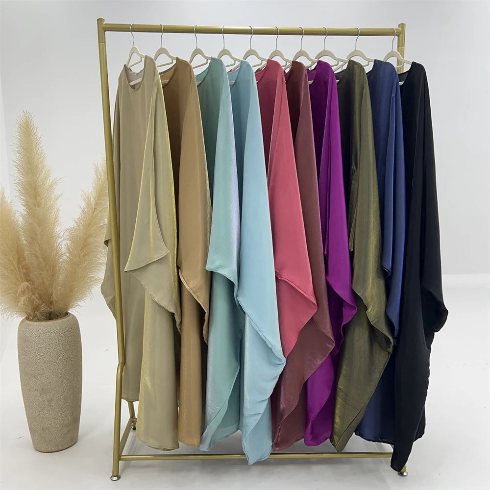 Maxi Dress Kebaya Abayas For Women Kaftan Robe Musulmane Femme Vestidos