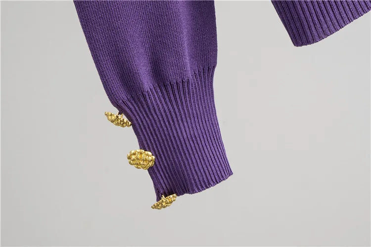 Women Knitted Sweater Muslim 2 Piece Set Cardigan Single Breasted Coat Long Skirt Suit Knit Outfits Morocco Autumn Winter 2025