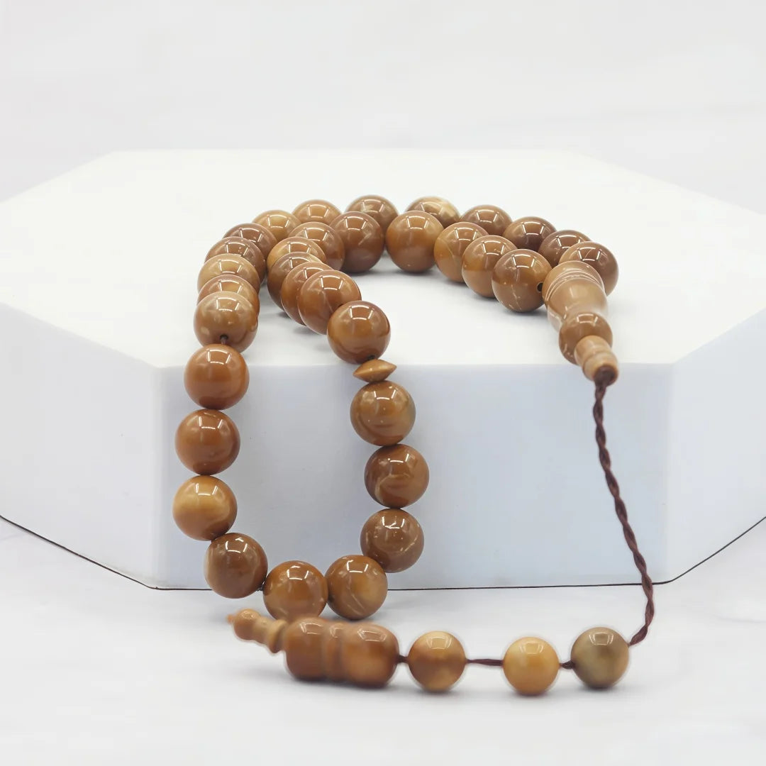 Kuka Prayer Beads 99 Muslim Kuka Prayer Beads Islamic Handheld Prayer Beads 33 Muslim Beads Bracelet with Tassel