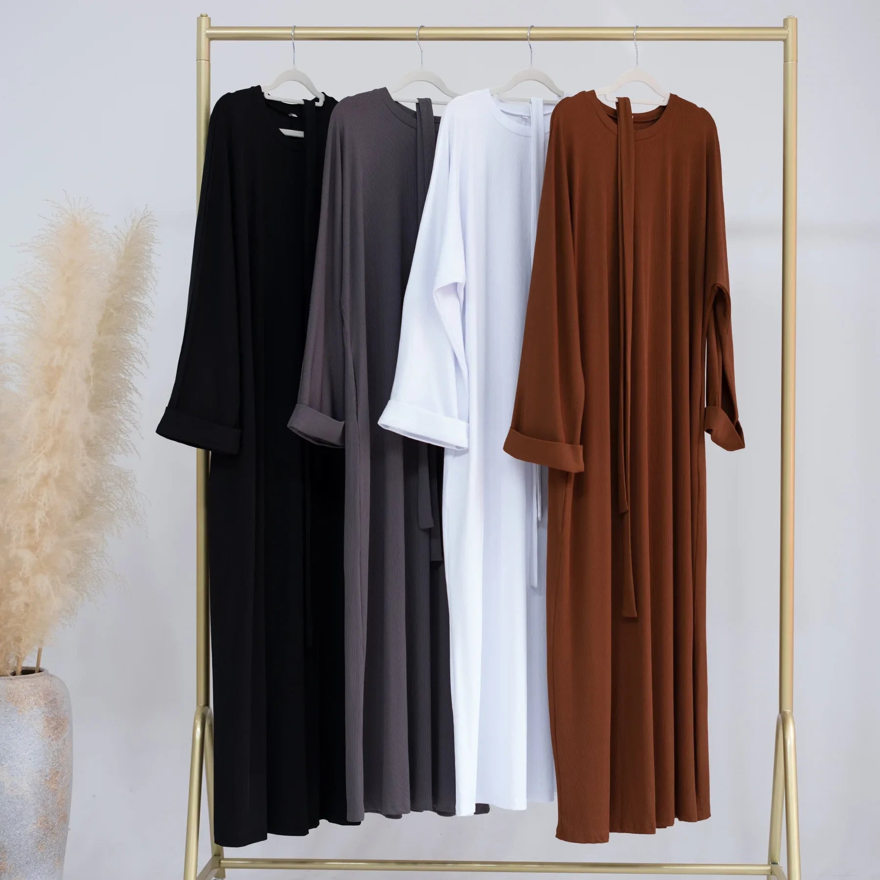 Autumn Muslim Dress for Women Abaya Turkey Loose Modest Long Dresses Jalabiya Morocco Dubai Abayas Kaftan Vestidos Arab Robe