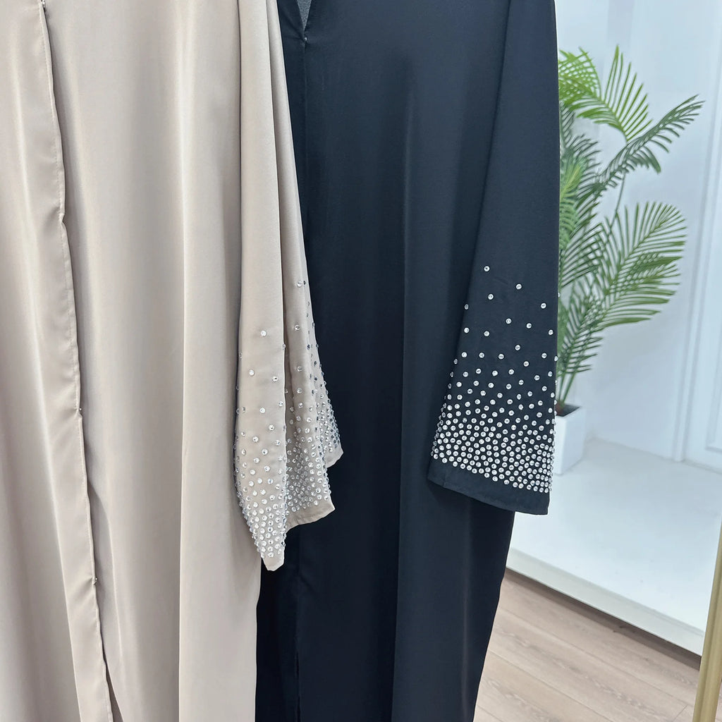 Abaya For Women Button Cardigan Up Jalabiya Ramadan Dress 2026 Ramadan Caftan Party Long Robe Vestido Largos