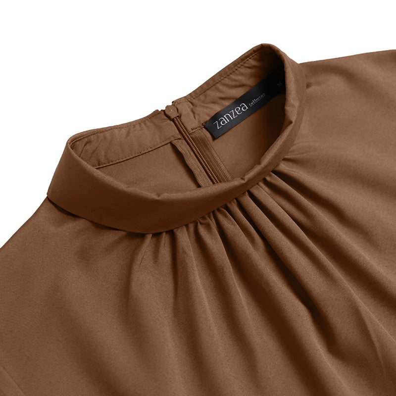 Dress Autumn Solid Party Holiday Maxi Dresses Vestidos Femme Vintage Robe