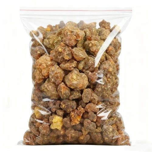 Premium Natural Resin Incense Pack: Frankincense & Myrrh for Stress Relief, Dragon's Blood, Benzoin, Gum Arabic. 100% Pure,