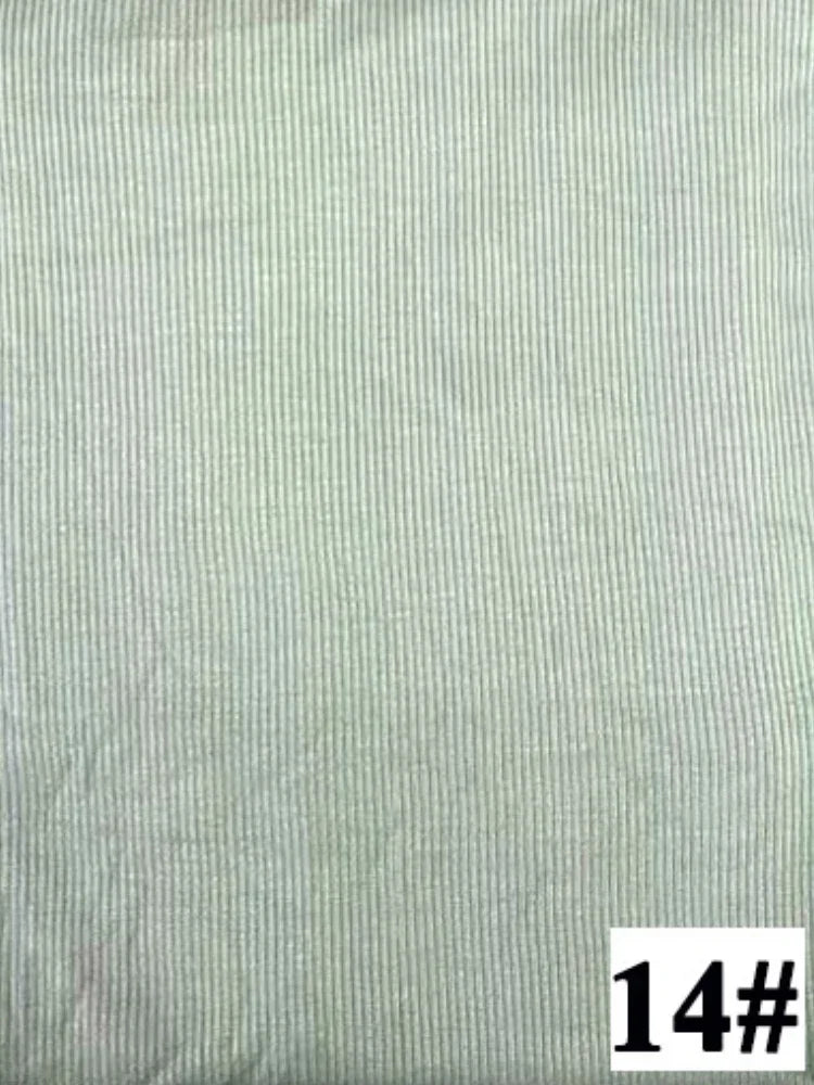 Premium Bamboo Ribbed Jersey Hijab Scarf for Women Elastic Breathable Thread Knitted Scarf Women Soft Striped Headscarf Bandana