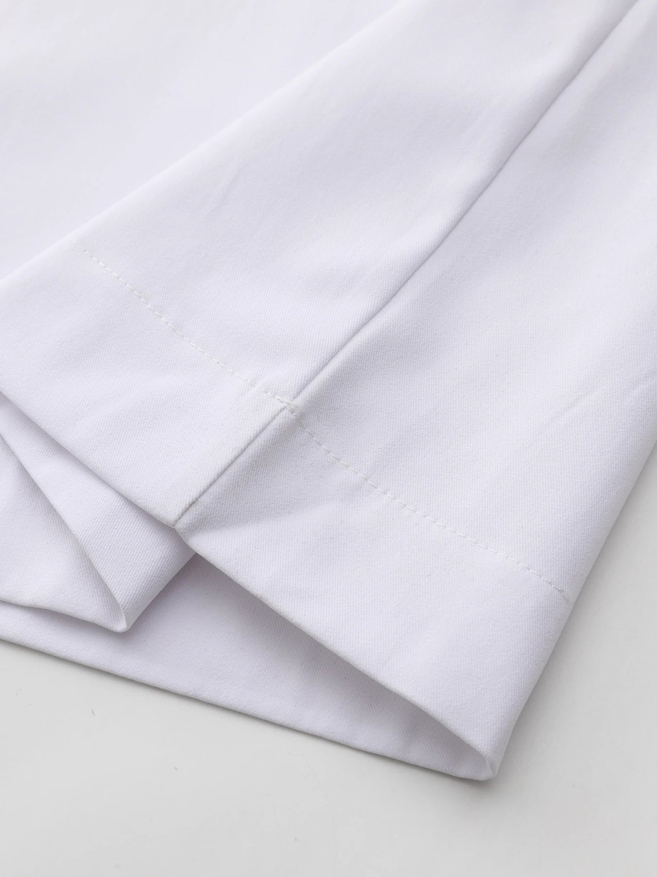 Muslim Men's Solid Color Hooded Zipper Thobe Long-Sleeved White Simple Islamic Arabic Ethnic Style Robe for Adult Party