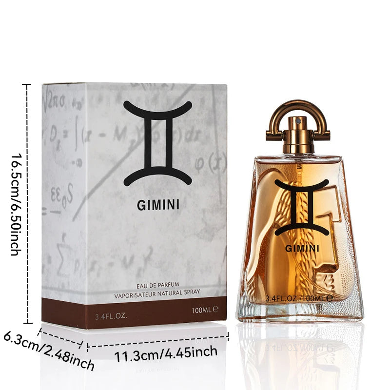 100ML 3.4FL.OZ Men's Perfume Long Lasting Woody Oriental Notes Natural Fragrance Eau de Parfum Perfumes Hombre