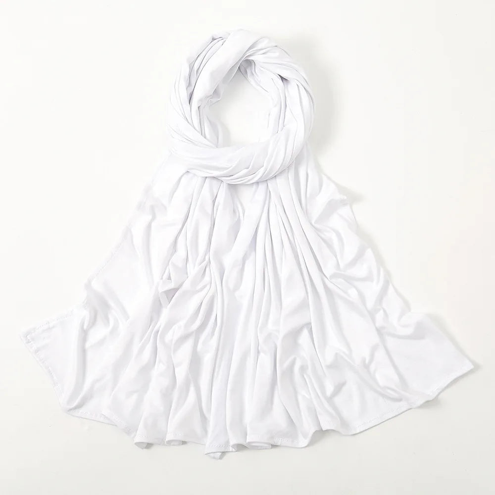 Premium Jersey Hijab Scarf For Muslim Women Turban Femme Africaine Hijabs For Woman Head Wrap Hoofddoek Headscarf Ramadan