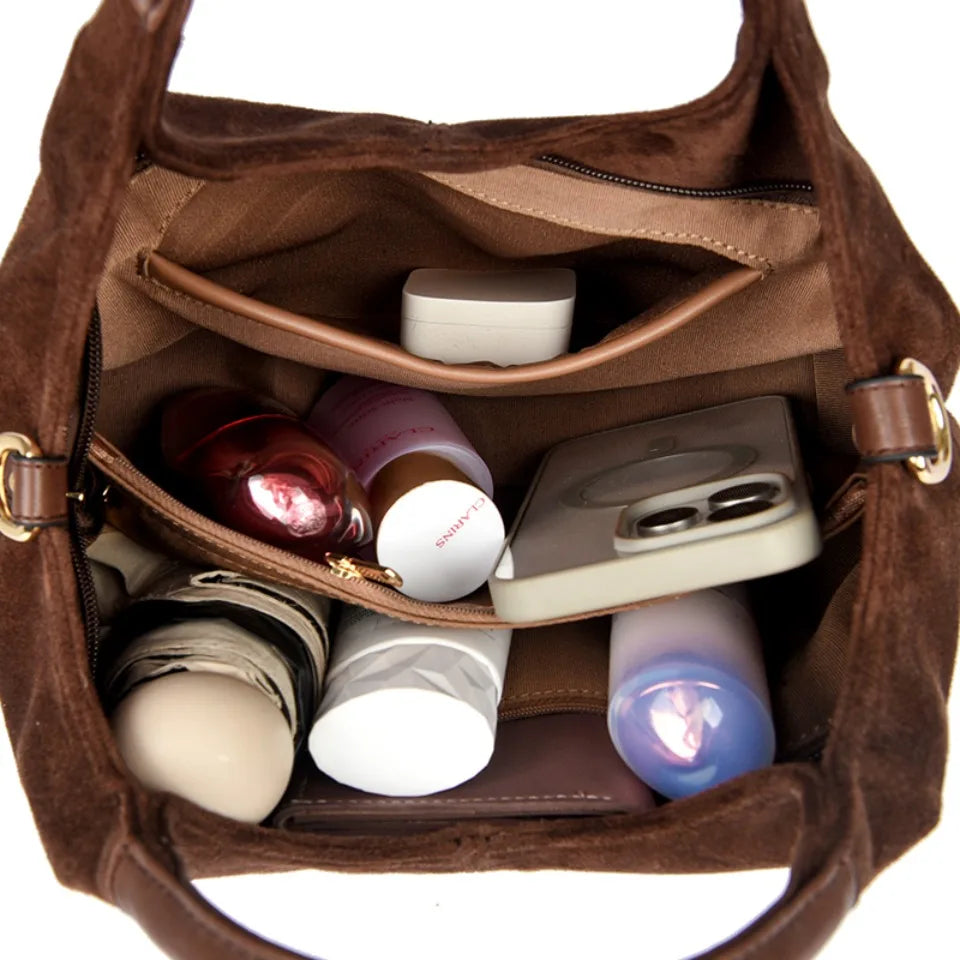 Genuine Brand Faux Suede Handbags Soft High Quality Women Bag Small Casual Female Messenger Shoulder Bag Ladies Crossbody Bag