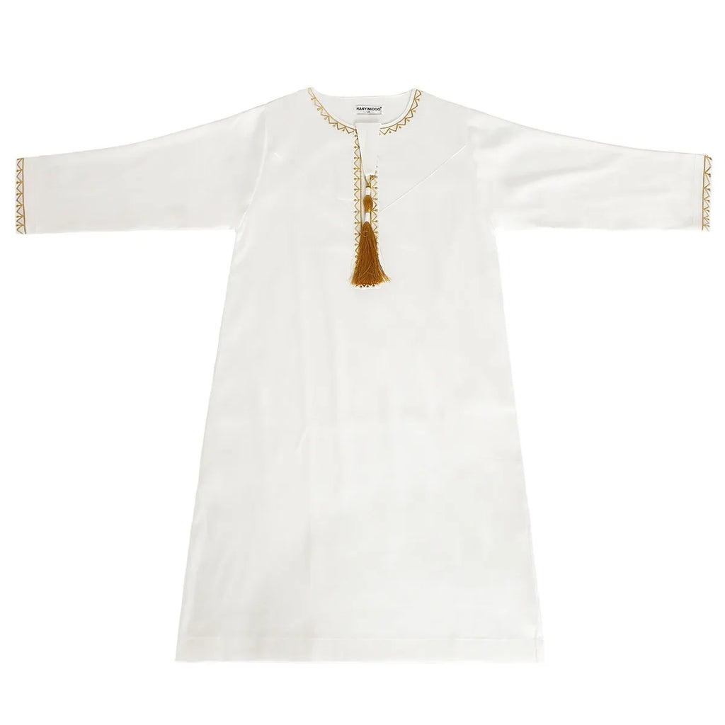 Eid Muslim Children Abaya Ramadan Jubba Prayer Thobe Boy Kids Abayas Islam Long Robe Gown Kaftan Dubai Arab Tassel Dishdasha