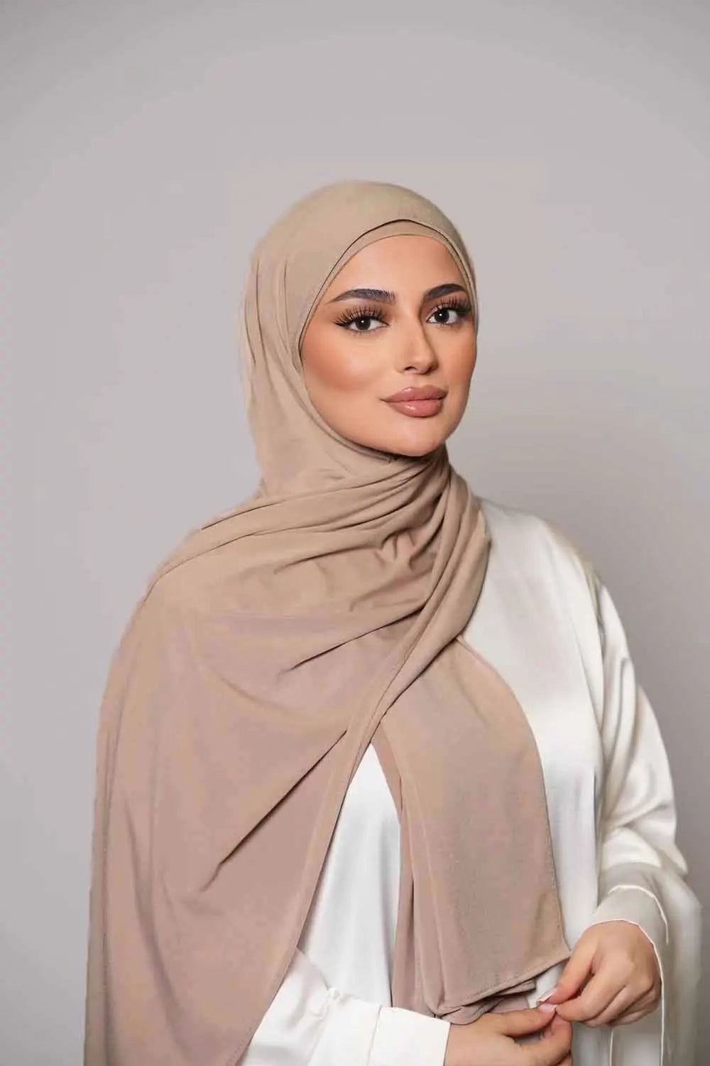 New Premium Jersey Line Hijab Bicolor Hijabs for Women Scarf Medina Silk Hijab Muslim Fashion Turban Femme Head Wrap for Women