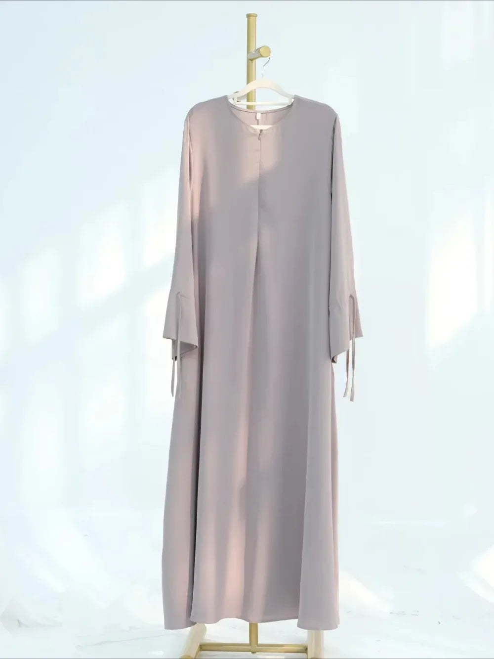 Eid Muslim Dress for Women Abaya Bow Jalabiya Ramadan Lace Up Vestidos Largos Islam Arab Long Robe Morocco Dubai Kaftan 2026