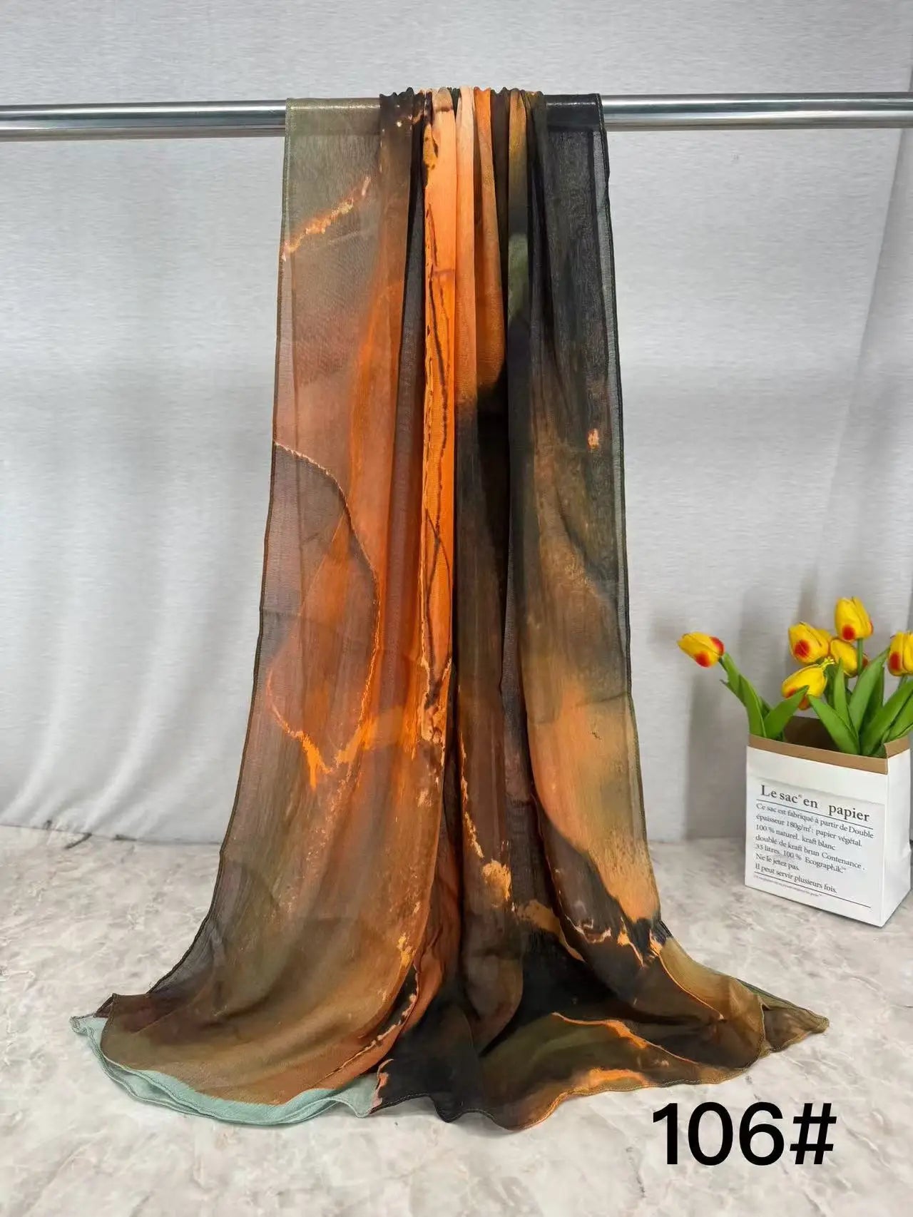 168colors Modal Print Hijab Scarf Premium Soft Breathable Muslim Fashion Headscarf Head Scarf Headwraps for Women Hijabs Turban