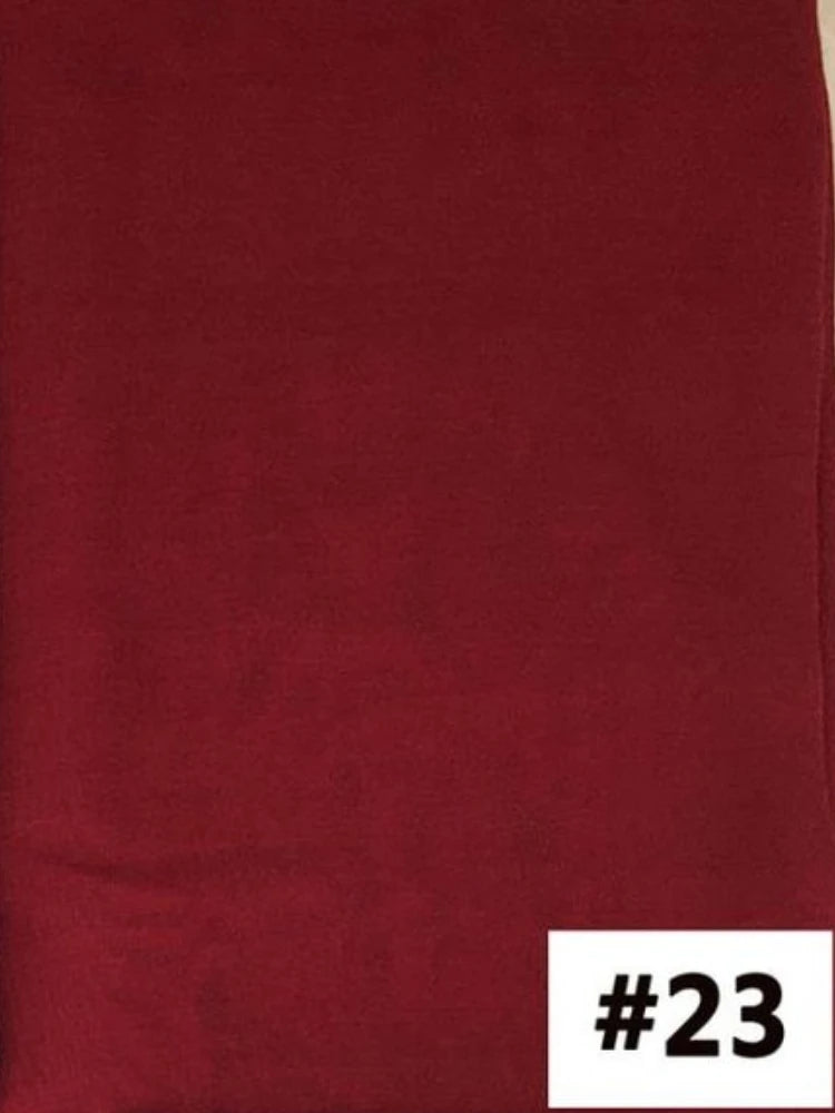 colors Modal Hijab Scarf Rayon Cotton Hijabs for Women Plain Shawls Scarf Muslim Fashion Headscarf Islamic Turban Headband