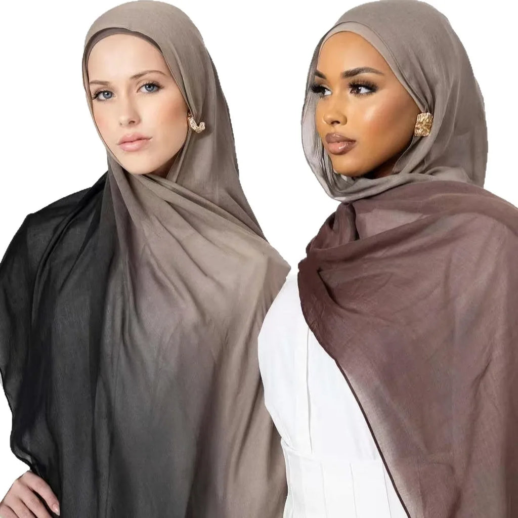 168colors Modal Print Hijab Scarf Premium Soft Breathable Muslim Fashion Headscarf Head Scarf Headwraps for Women Hijabs Turban