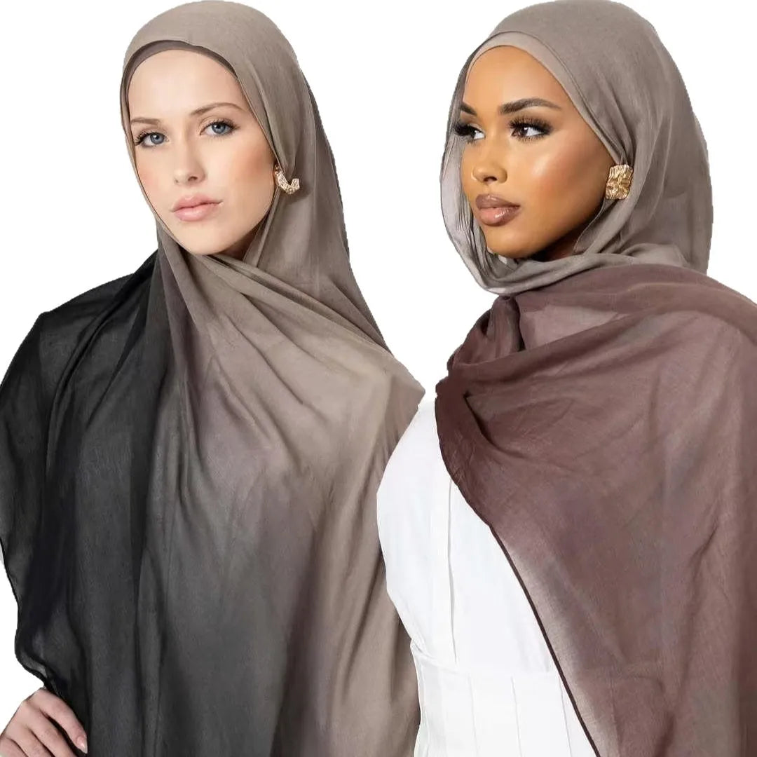 168colors Modal Print Hijab Scarf Premium Soft Breathable Muslim Fashion Headscarf Head Scarf Headwraps for Women Hijabs Turban