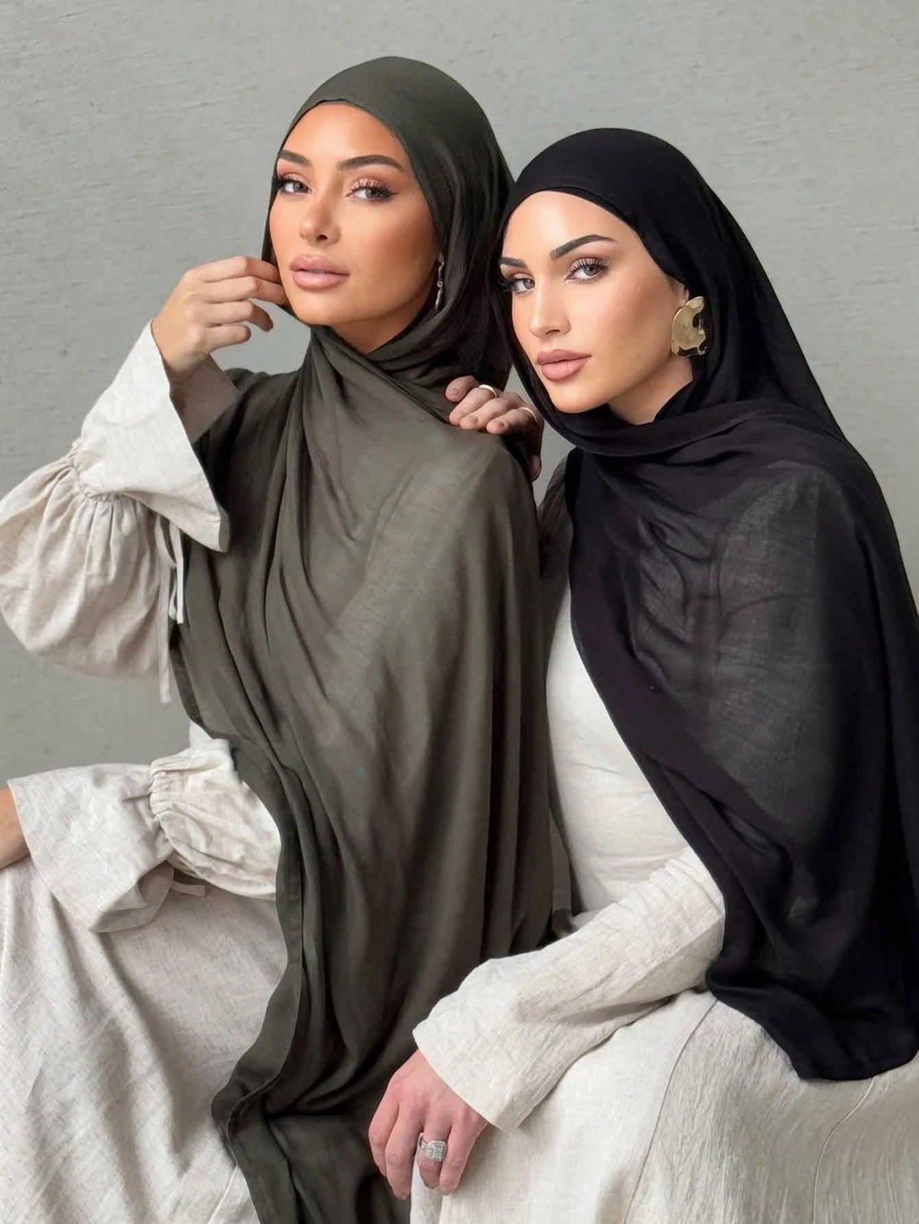 70*180cm Women Plain Solid Color Rayon Cotton Modal Hijab Scarf Lady High Quality Wraps Shawls Muslim Headband Islamic Scarves