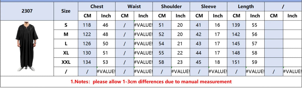 Men's Long Sleeve Muslim Abaya Islamic Dress Moroccan Thobe Jubba Kandora Djellaba Middle Eastern Saudi Clothing Casual Polyester Blend