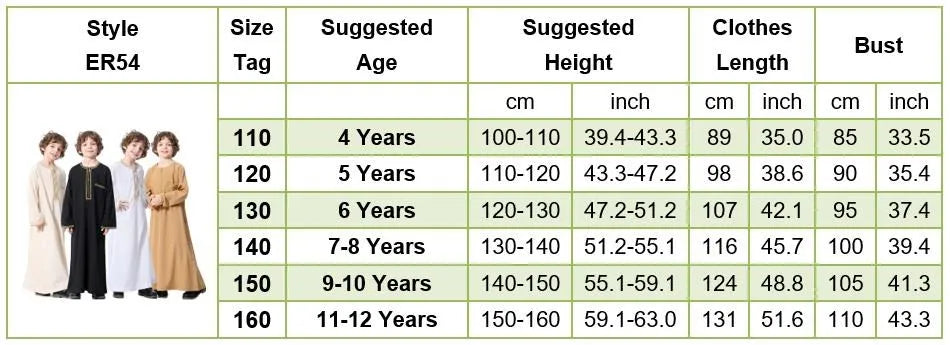 2025 New Children Thawb Teens Summer Muslim Robe Kids Arab Folk Clothes Boys Solid Color Thobe 5-14 Years National Outfit