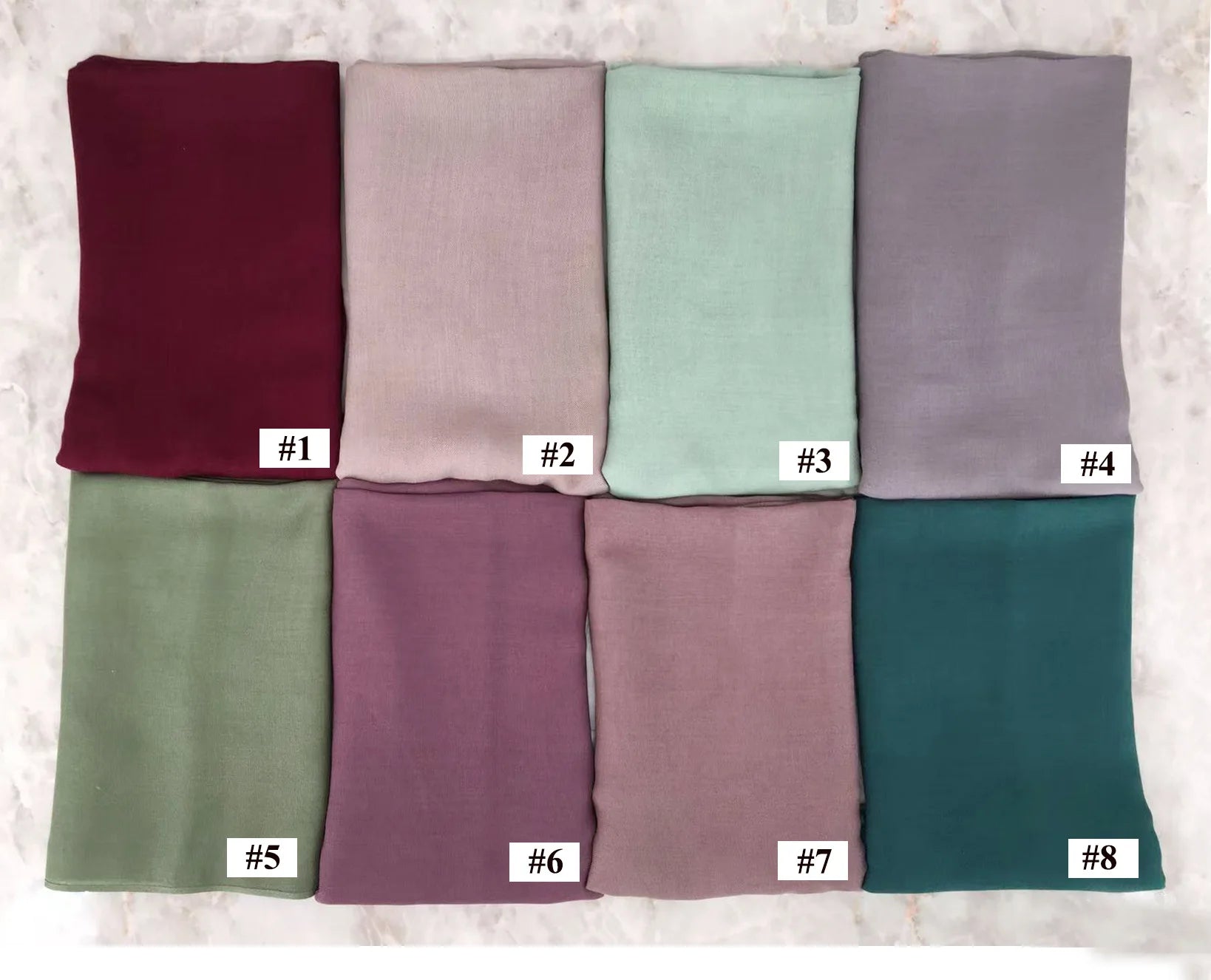 New Kids Modal Hijabs for Women Children's Modal Scarf New Solid Color High Quality Sunscreen Shawl Headscarf Turban 165*50CM