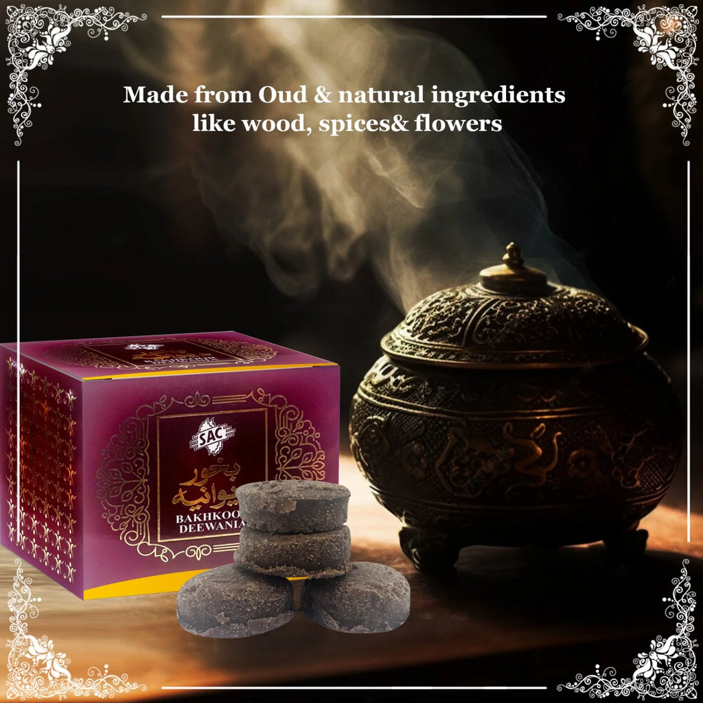 Arabian Incense Bricks Exotic Woody Musky Oriental Scent For Prayer and Meditation Yoga Meditation Sleeping Aid Relaxation Gift